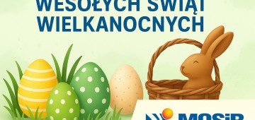 Życzenia Wielkanocne MOSiR Zabrze